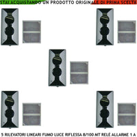 BARRIERE INFRAROSSO LINEARI RILEVANO IL FUMO SECURVERA SE-EEVRLFRIPE