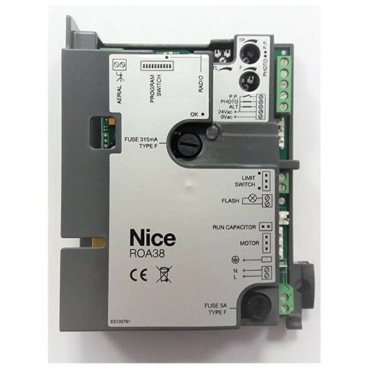 NICE ROA38 CENTRALE DI COMANDO PER ROX600 THOR RICAMBIO
