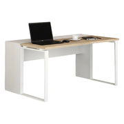 Timothee, Scrivania Materiale Piano in Legno Nobilitato, 150x100x76h cm Marrone Rovere