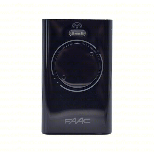TRASMETTITORE 7870071 FAAC 2 CANALI APERTURA XT2 433 MHZ SLH LR NERO