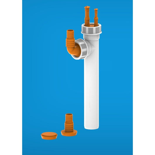 Raccordo 8 d40x230 a due vie con portagomma clim lira 8.2429.12