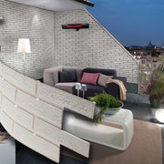 RIVESTIMENTO esterno - interno  isolante FLEX 248X770X5mm con mattoni BIANCHI Ultrarealistici