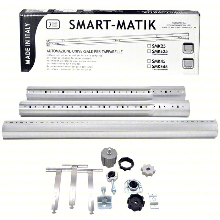 KIT TAPPARELLA PER MOTORI DIEFFEMATIC TK SNK-TECH RULLO TELESCOPICO
