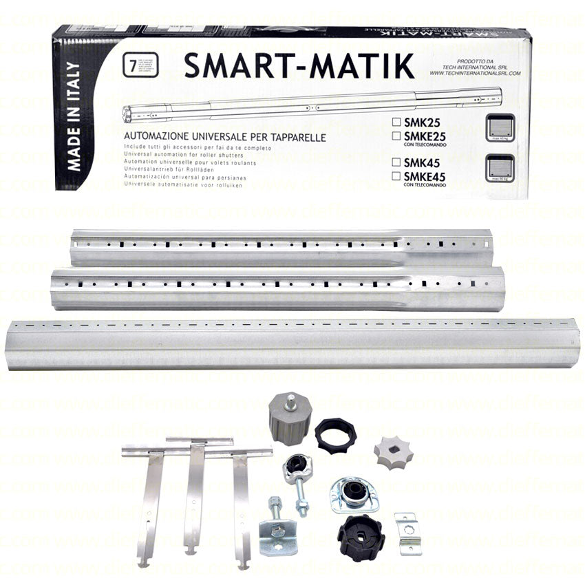 KIT TAPPARELLA PER MOTORI DIEFFEMATIC TK SNK-TECH RULLO TELESCOPICO