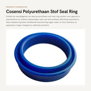 Afdichtingsring per Olio per Alta Temperatura con Alta Resistenza - Stoffa per Impermeabilizzazione - Poliuretano - Impermeabile all'Acqua - Resistente ai Sollecitazioni - Afdichtring
