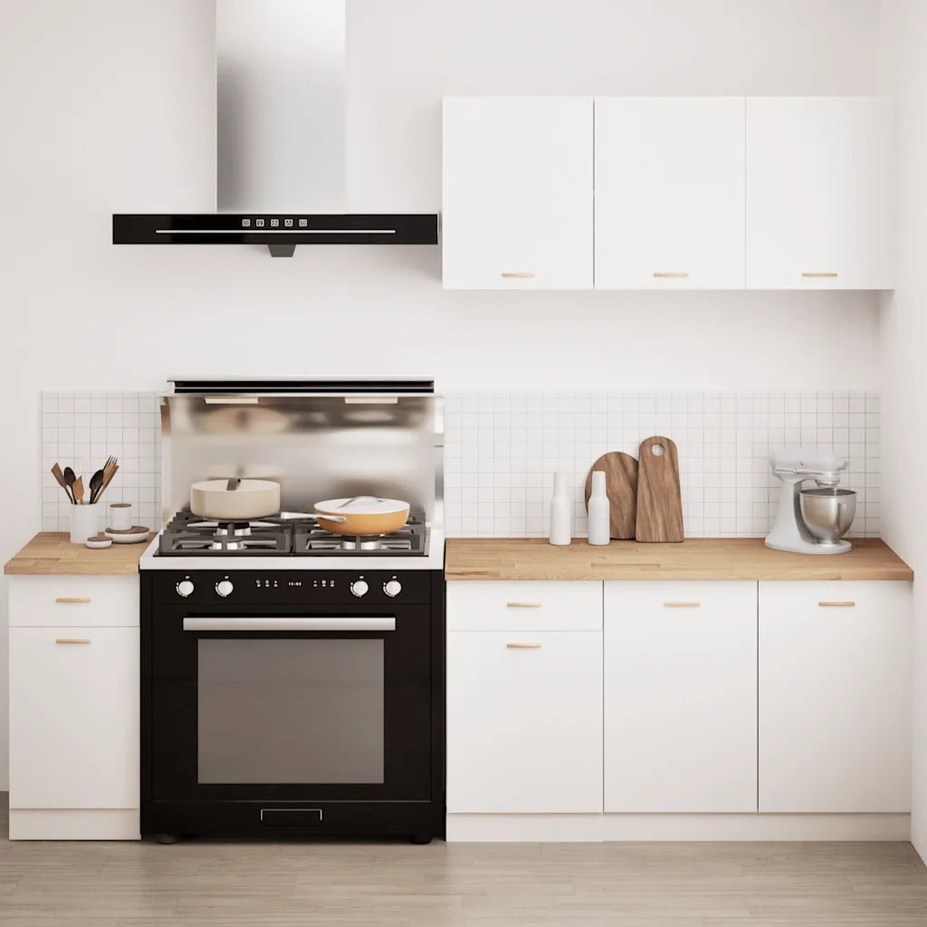 Piano Tavolo | Piano di Lavoro Cucina 140x63,5x2,7 cm Legno Massello Rovere