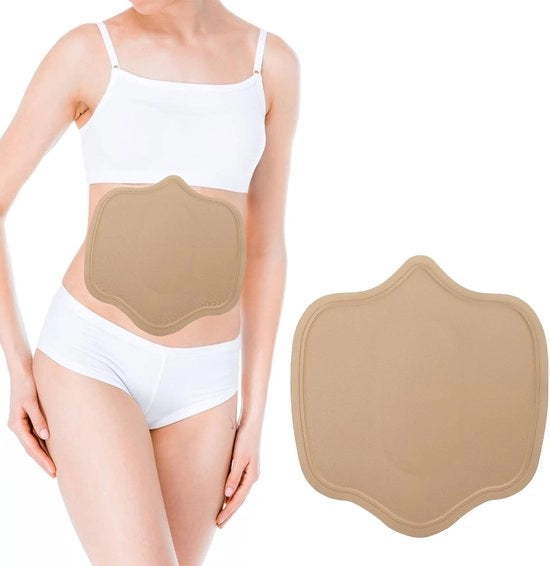 Piastra di compressione addominale morbida schiuma - Flaccidità addominale - Progettazione ergonomico - Utilizzo postoperatorio - Sicuro e idoneo per la pelle - Comfortevole comfort di portata