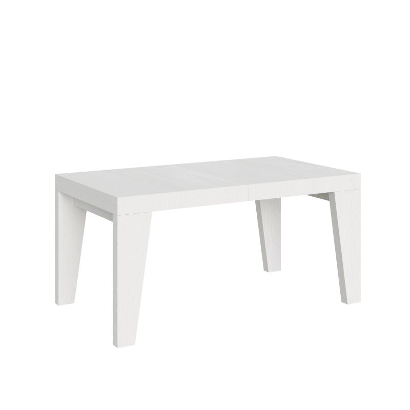 Tavolo allungabile 90x160/264 cm Naxy - Bianco Frassino