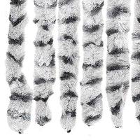 Zanzariera Grigio Chiaro e Grigio Scuro 56x185 cm Ciniglia 325454