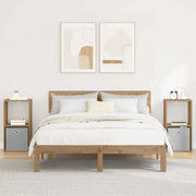 Comodino 2 pcs Rovere artigianale 35 x 32 x 68,5 cm