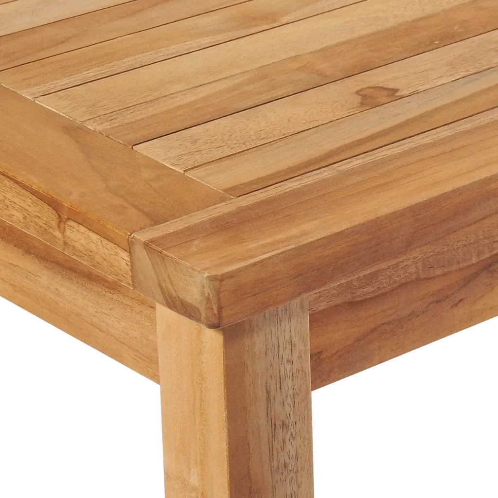 Set da Pranzo da Giardino 7 pz in Legno Massello di Teak 3157186