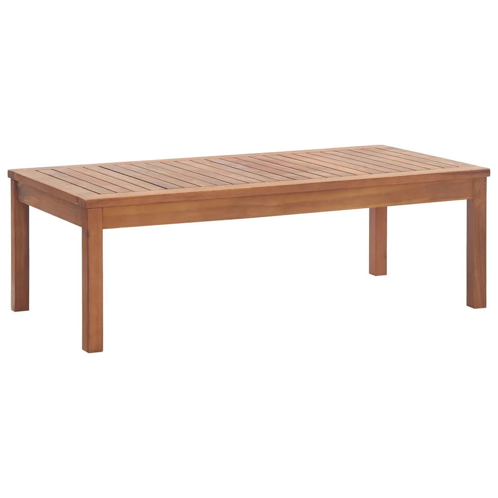 Set Divani da Giardino 4 pz con Cuscini in Massello di Acacia 47283
