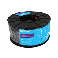 069105 Bobina cavo nero PE Economico 100 m metri