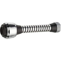 Aeratore prolungato a 2 getti at tacco m22 f24 spirale nero cromo