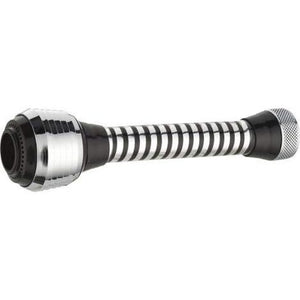 Aeratore prolungato a 2 getti at tacco m22 f24 spirale nero cromo