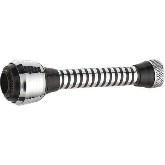 Aeratore prolungato a 2 getti at tacco m22 f24 spirale nero cromo