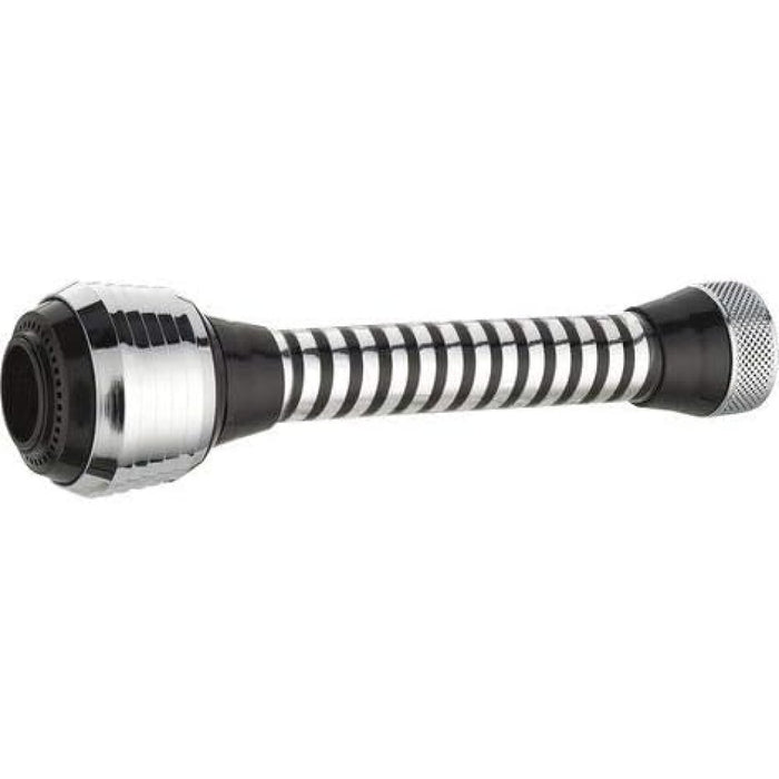Aeratore prolungato a 2 getti at tacco m22 f24 spirale nero cromo