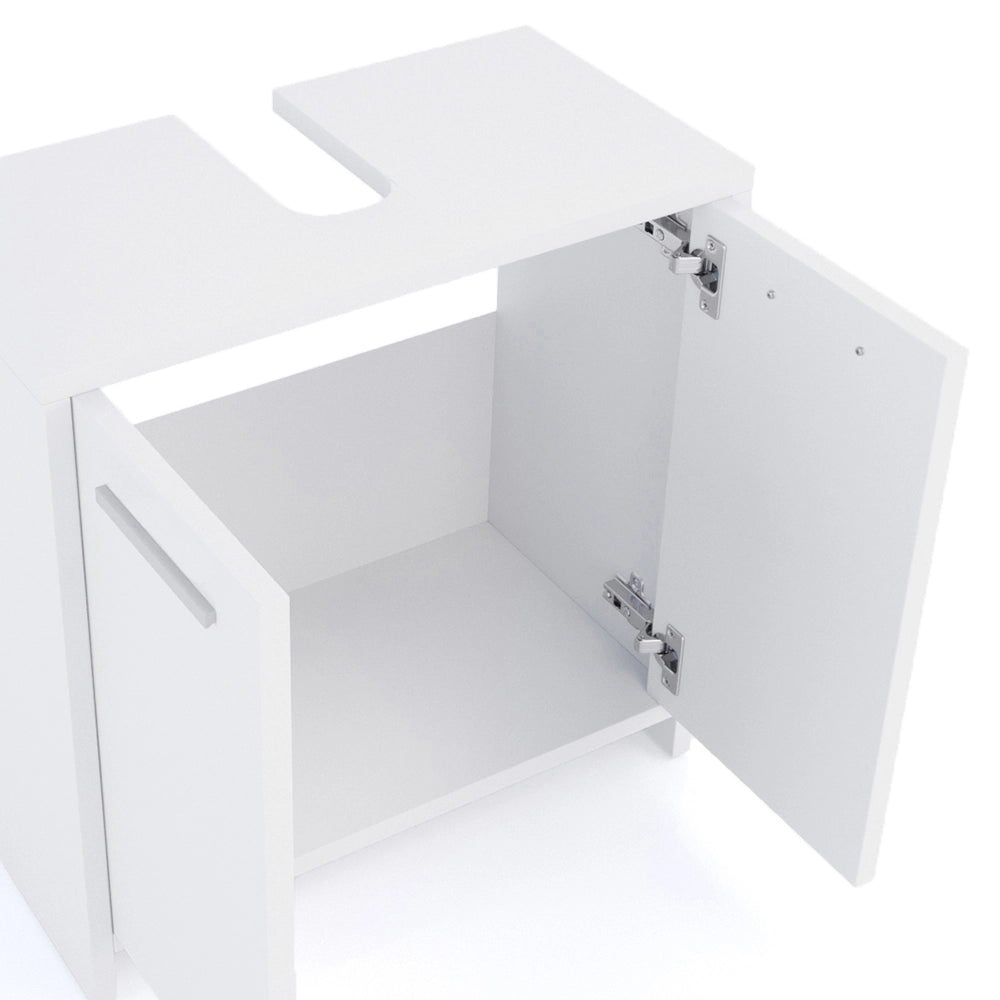 Vicco Set mobili bagno Bianco 2 parti