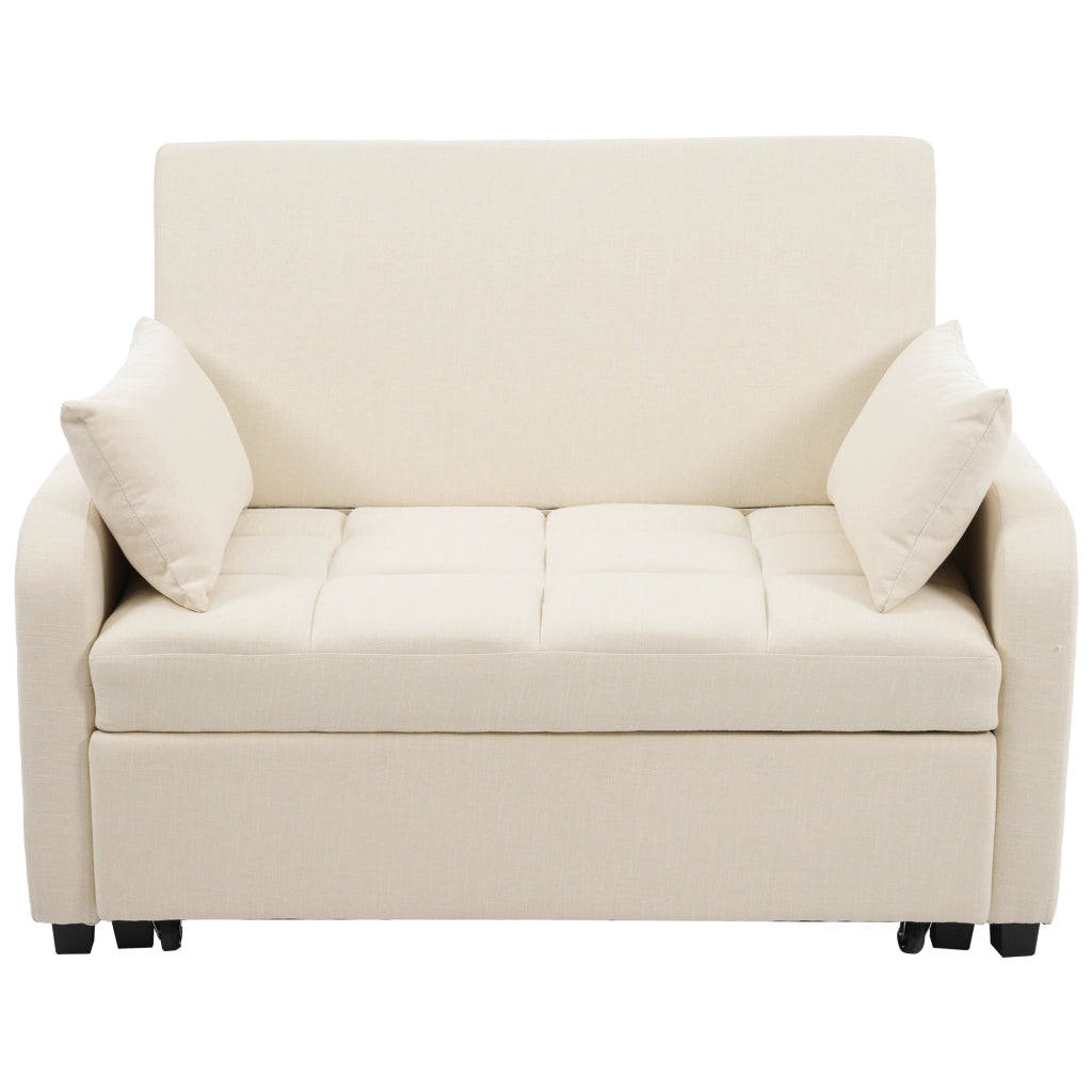Divano letto multifunzionale - Zephmum- 180x127 cm, schienale regolabile, ideale per piccoli spazi