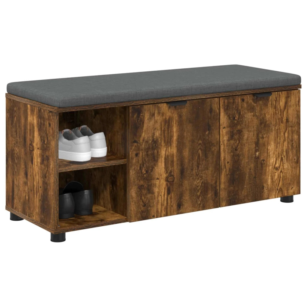Panca per ingresso Quercia Affumicata 100 x 38 x 46 cm 891516