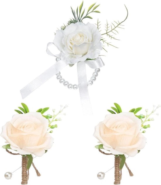 Decorazioni per capelli - 2 pezzi di fiori artificiali - design elegante e raffinato - festa delle spose - adatto per matrimoni e ricevimenti - unico contenuto HTML.