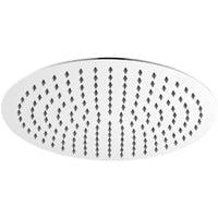 Soffione doccia acciaio inox ss3 04 cromato tondo 20 goplast 1403