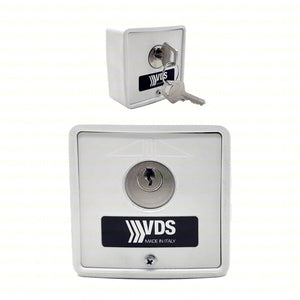 SELETTORE DA ESTERNO START/STOP TECNOPOLIMERO VDS PLA-ABS 198-B BIANCO