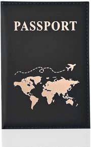 Organizzatore di Documenti di Viaggio - Design Elegante - Portamonete per Viaggi - Organizzatore di Documenti per Attività - Comodo - di Alta Qualità PU-Pelle