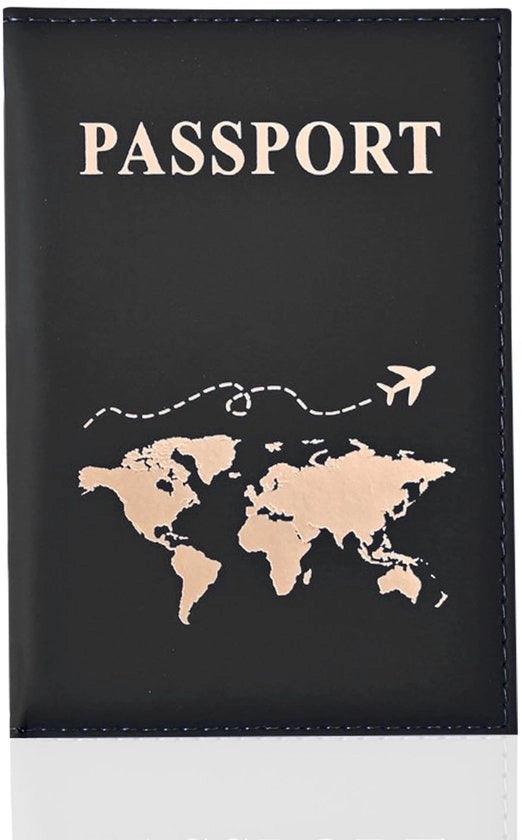 Organizzatore di Documenti di Viaggio - Design Elegante - Portamonete per Viaggi - Organizzatore di Documenti per Attività - Comodo - di Alta Qualità PU-Pelle