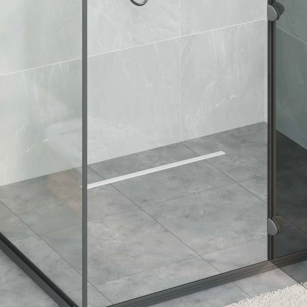 Scolascale per doccia a 360¡ã con modello slim Argento 60 cm CFW5823770