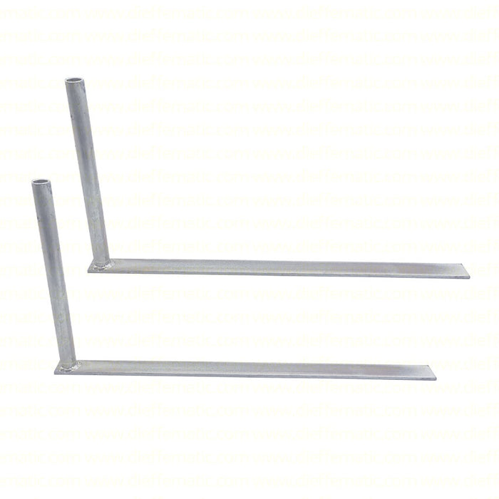 COPPIA BRACCI DRITTI PER 2 MOTORI PORTA BASCULANTE GARAGE BASIC 09 ROCKET