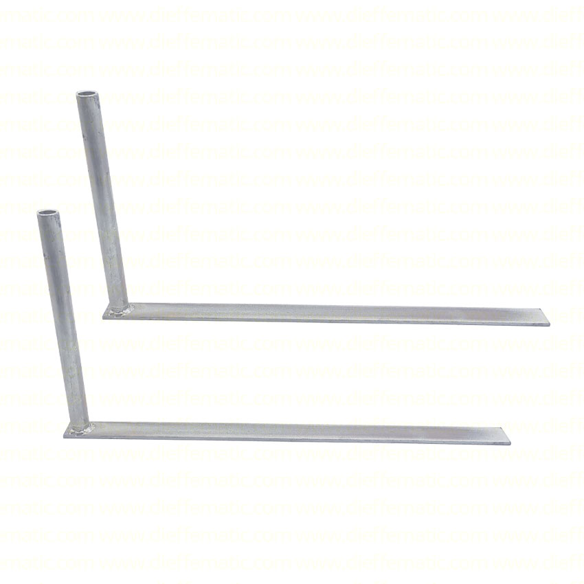 COPPIA BRACCI DRITTI PER 2 MOTORI PORTA BASCULANTE GARAGE BASIC 09 ROCKET