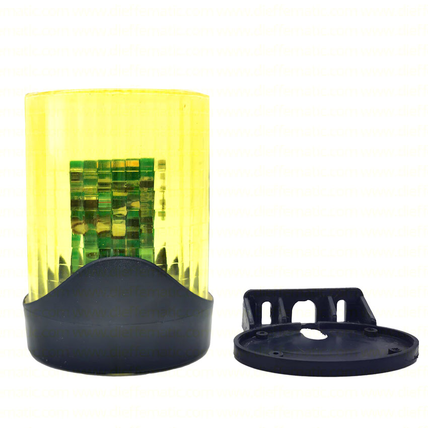 LAMPEGGIANTE A LED UNIVERSALE 220V 230V AUTOMAZIONE CANCELLI MOTORIZZATI GIALLO