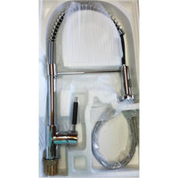 Miscelatore cucina con molla e d occia estraibile h 50cm goplast