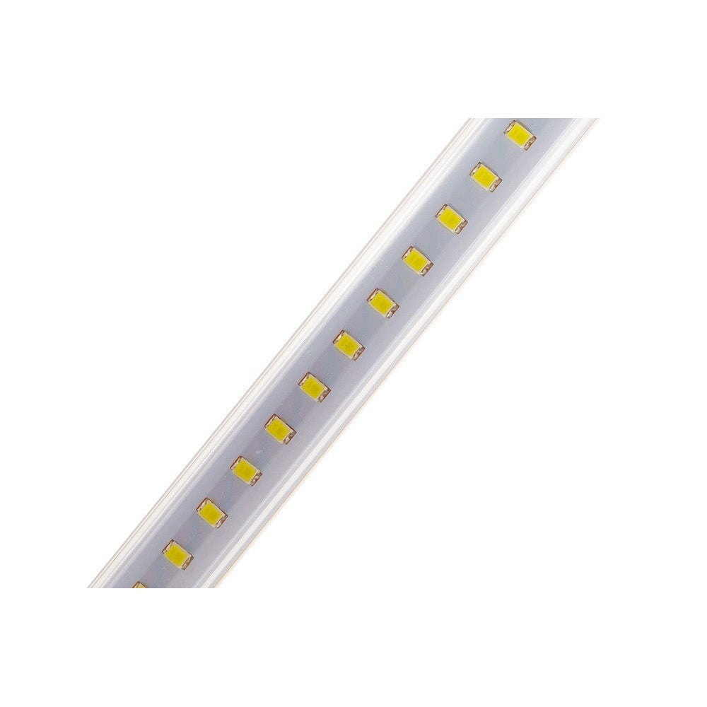 Trade Shop - 5 Striscie Led Smd 2835 Rigida Barra Profilo 15w 1 Mt Luce Calda Fredda 12v - -bianco Caldo      -