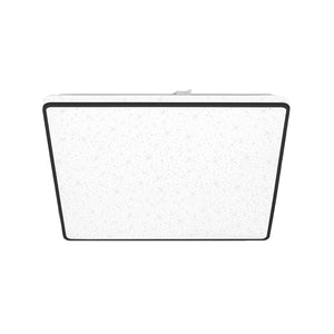 Applique Moderna Lino Plastica Nero Led Integrato 24W 4000K