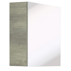 Specchio contenitore quadrato finitura olmo naturale