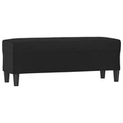 Panca Nera 100x35x41 cm in Similpelle CFW5120411