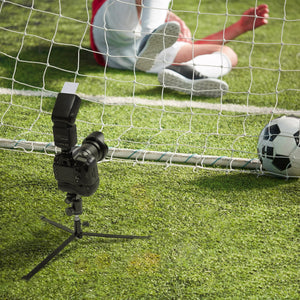 Stativo per luci a pavimento BL-K + colonna centrale estensibile 45-80 cm, cavalletto fotografico con spigot 5/8" e 1/4" 3/8", per foto e video