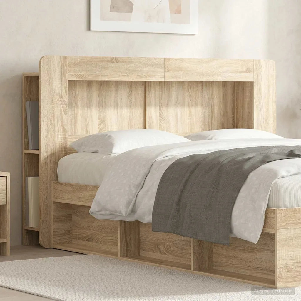Testata del letto Rovere Sonoma Legno ingegnerizzato 8001275