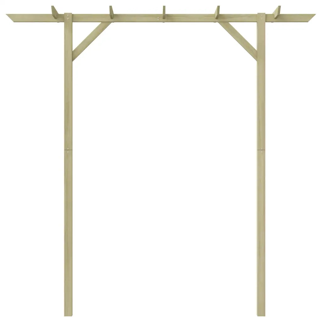 Pergolato da Giardino-Gazebo da giardino 205x40x203 cm in Legno