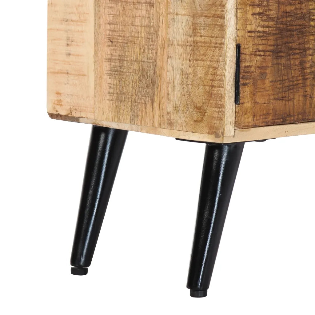 Mobile Porta TV 115x30x47 cm in Legno Massello di Mango 282878
