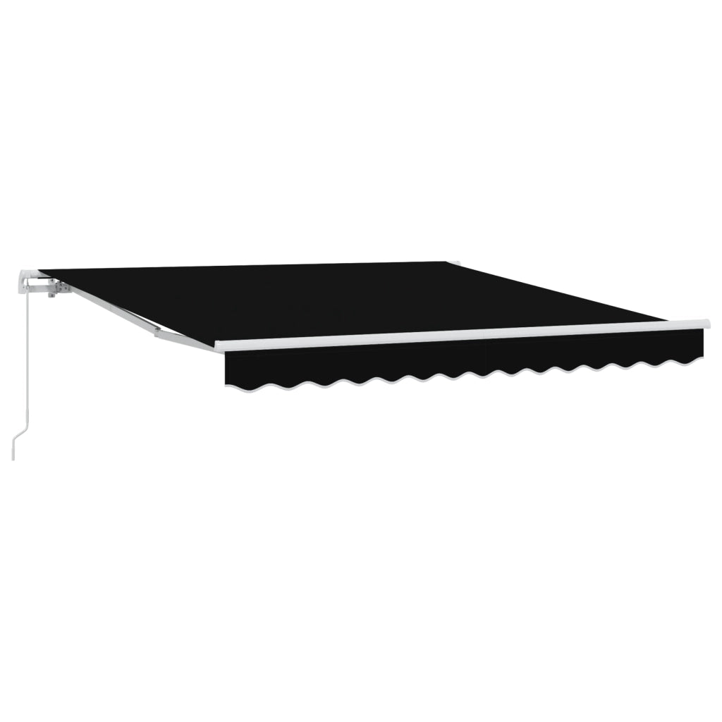 Tenda retrattile manuale  Nera 300x250 cm