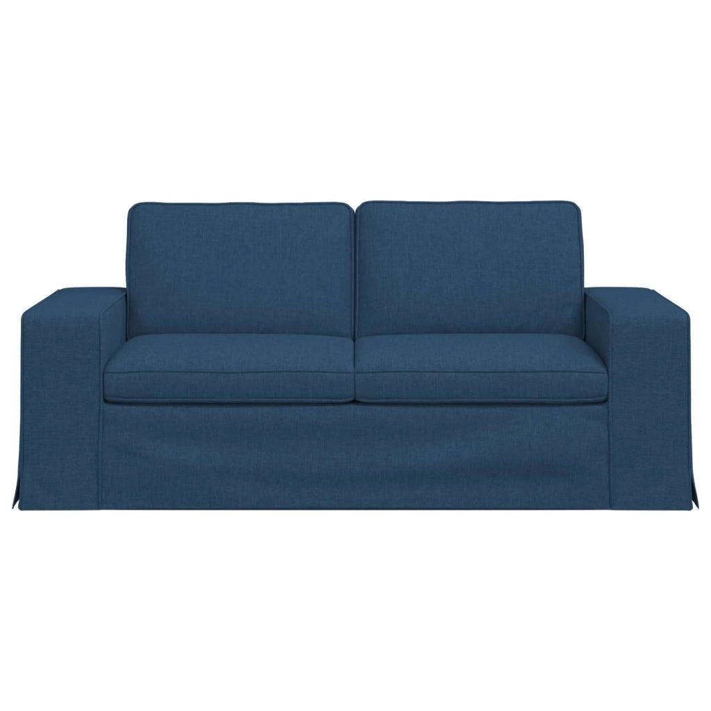 Divano | Divano da soggiorno | Sofa Blu 182 x 80 x 82 cm Tessuto