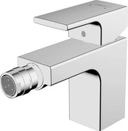 Bidetmixer Moderno con Maniglia a Forma Verniciata con Maniglia di Trascinamento e Risparmio d'Acqua in Acciaio Inox