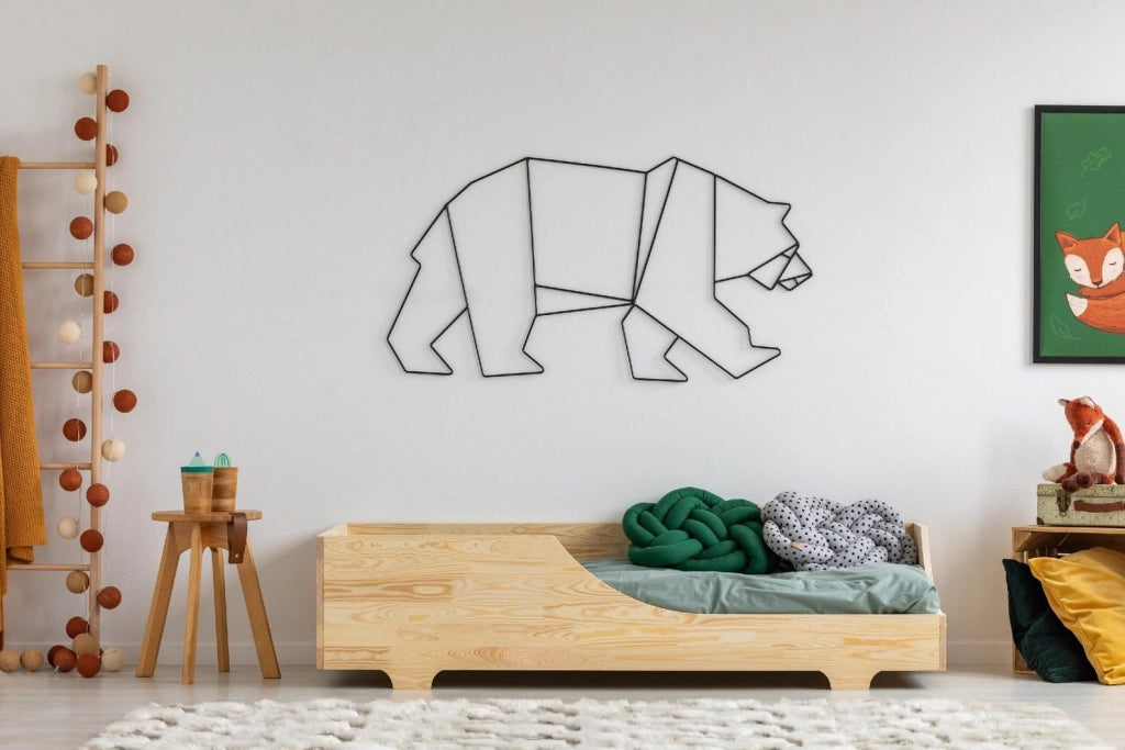 Lettino Montessori SCIVOLO beige 143 x 75 cm
