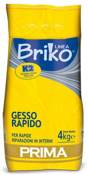 4pz linea briko gesso rapido per riparazioni e stuccatura da kg 4 cod:ferx.95791