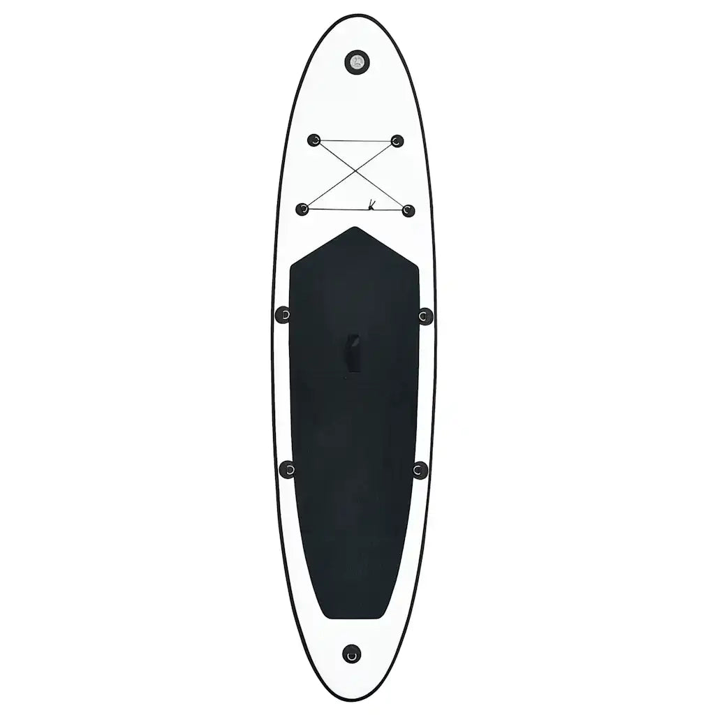 Set Tavola Gonfiabile da SUP Nero e Bianco 92727