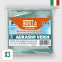 Abrasivi Verdi 3 Pz Cm.15X15 - La Briantina