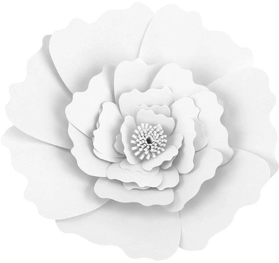 Decorazioni di Festa con Fiori di Carta